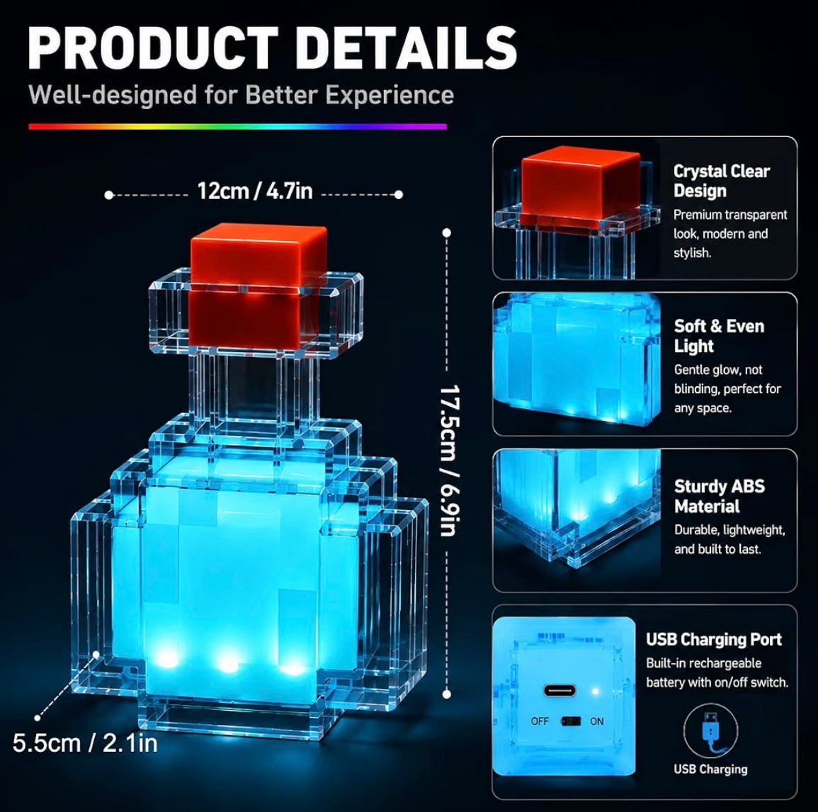 Minecraft Potion Mood Light